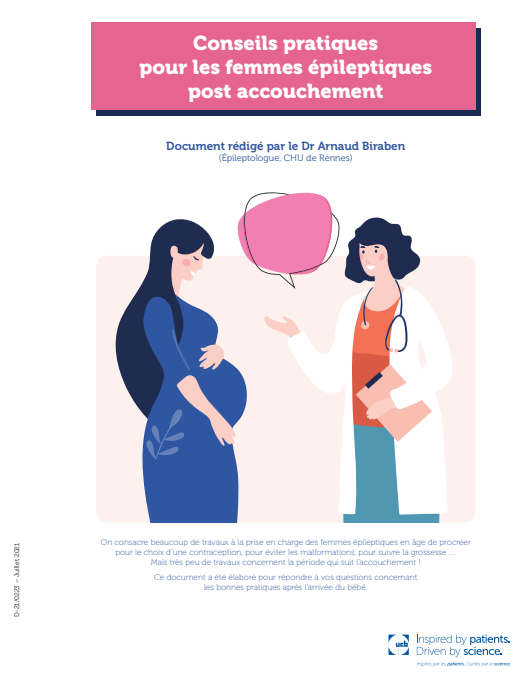 Brochure post partum « Conseils pratiques pour les femmes épileptiques post accouchement »