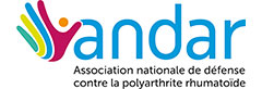 Logo de l'Association Nationale de Défense contre L'Arthrite Rhumatoïde